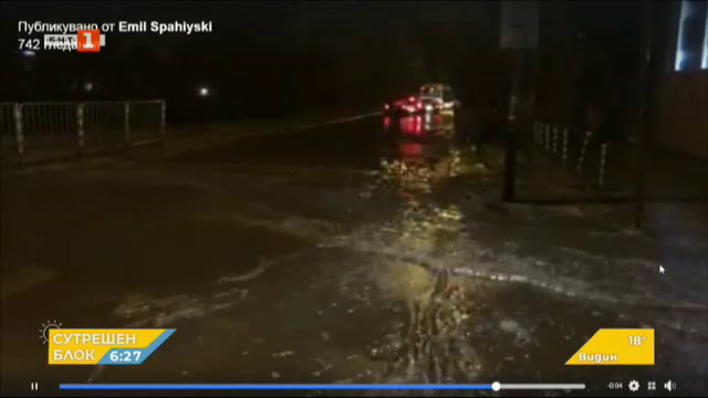 Наводненията в София, отразени в социалните мрежи