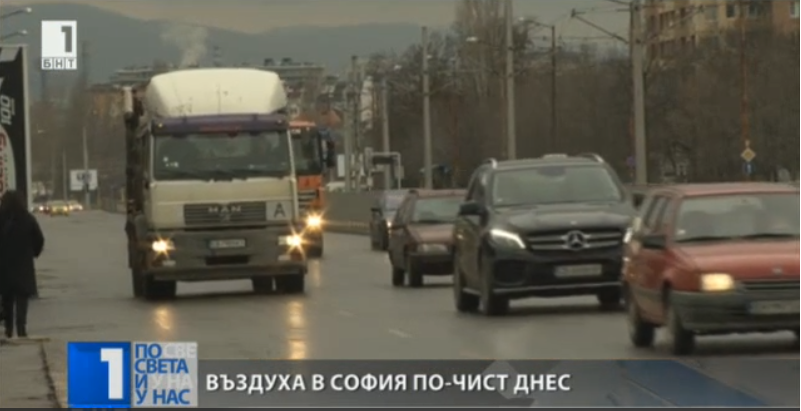 Air Quality in Sofia Improved after Wind