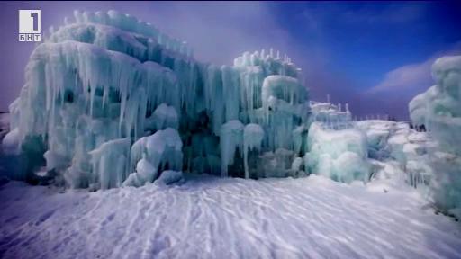 Леден замък - идеалната зимна атракция