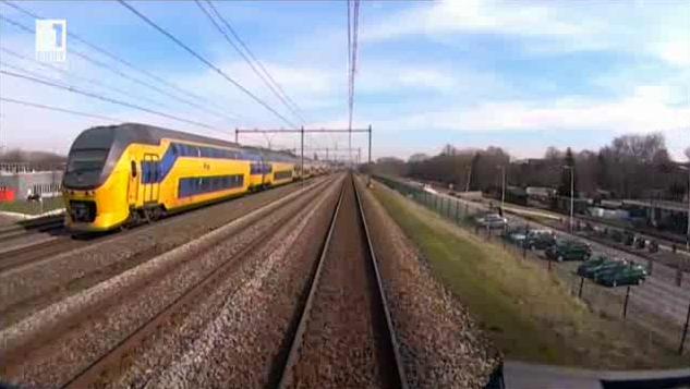 Влаковете в Кралство Нидерландия се движат изцяло с енергия, получена от вятъра