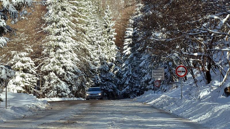 Roads in Bulgaria are Passable in Winter Conditions